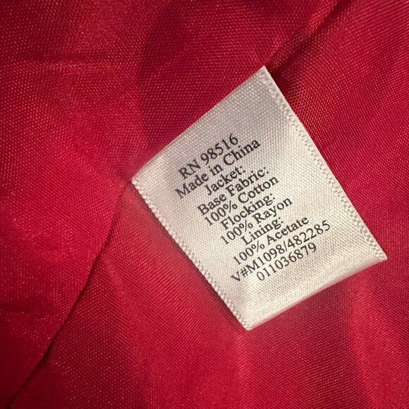 COLDWATER CREEK WOMENS MULTI COLOR PRINT BLAZER SPORT COAT SIZE 14 - Picture 3 of 8